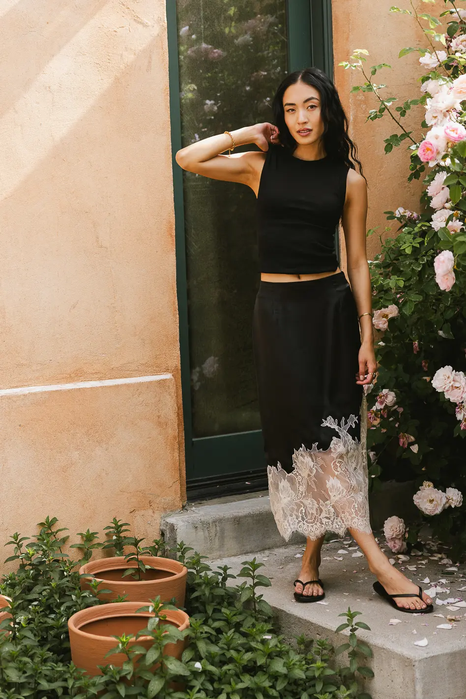 Ruby Tank in Black - FINAL SALE - Image 4