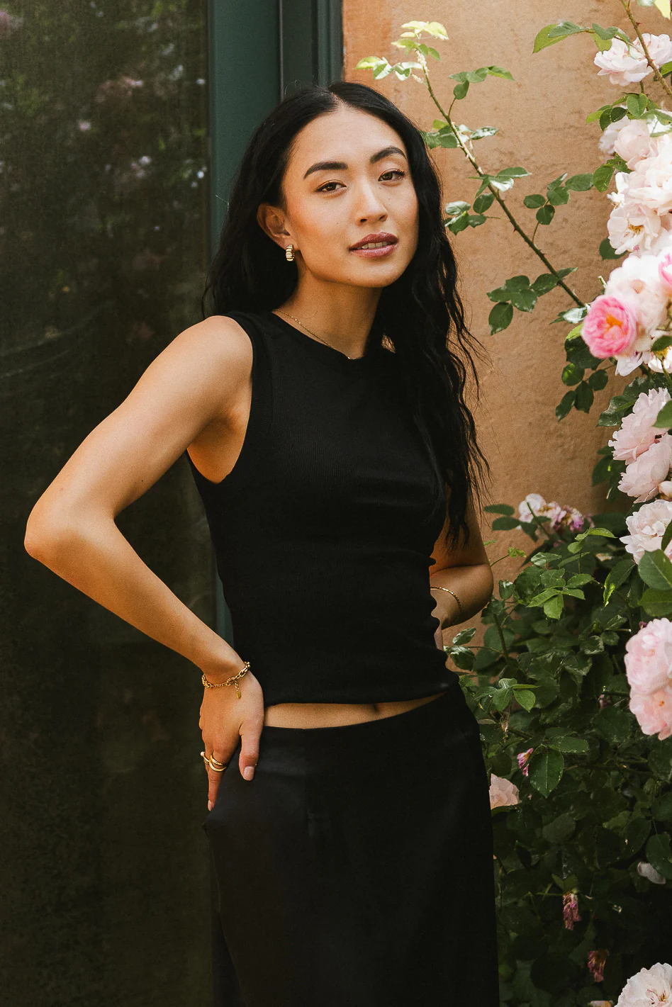 Ruby Tank in Black - FINAL SALE - Image 3